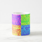 Rainbow pop, kunstborrelen koffiemok (Center)