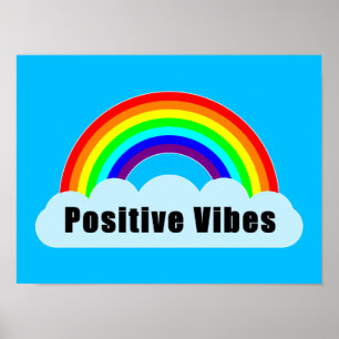 RAINBOW - Positieve Vibes Poster