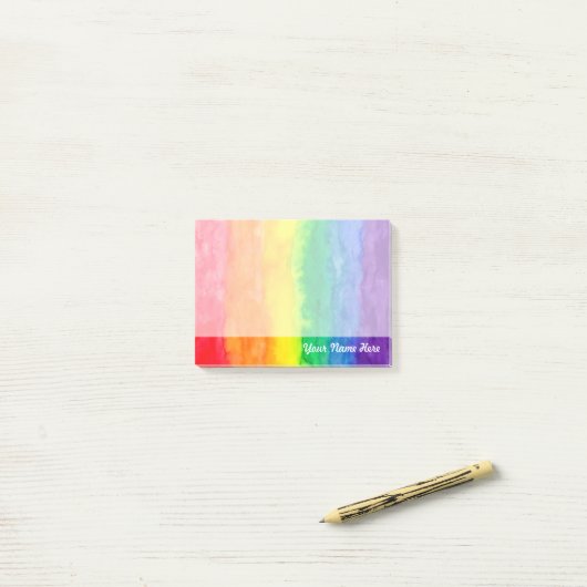Rainbow Post, opmerking Post-it® Notes (Op bureau)