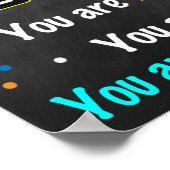 Rainbow-Poster voor computerlab Poster (Hoek)