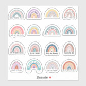 Rainbow Postisive Stickers (Vel)