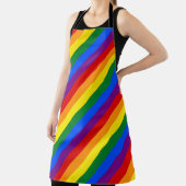 Rainbow Pride Apron Schort (Insitu)
