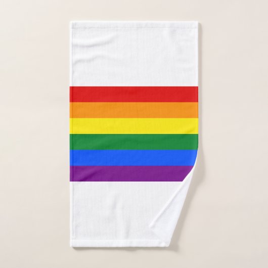 Rainbow Pride Bad Handdoek (Handdoek)