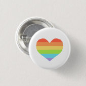 Rainbow Pride Badge Ronde Button 3,2 Cm (Voorkant /achterkant)