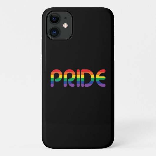 Rainbow Pride-ballonbrieven Case-Mate iPhone Case (Achterkant)