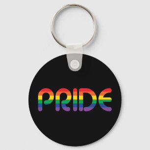Rainbow Pride-ballonbrieven Sleutelhanger