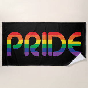Rainbow Pride-ballonbrieven Strandlaken