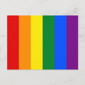 Rainbow Pride Briefkaart (Voorkant)