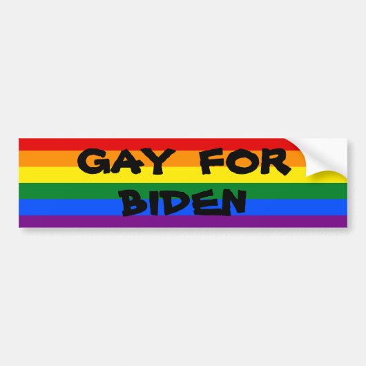 Rainbow Pride Bumpersticker (Voorkant)