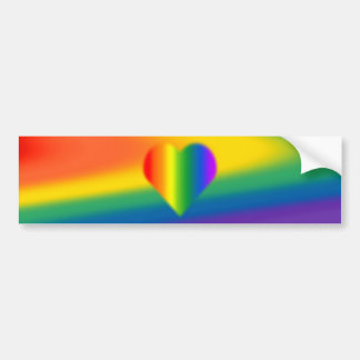 Rainbow Pride-Bumpersticker, zelfgekozen cadeaus Bumpersticker