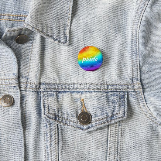 Rainbow Pride Button (In situ)