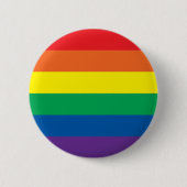 Rainbow Pride Button (Voorkant)