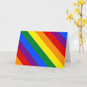 Rainbow Pride Card Kaart (Gele Bloem)