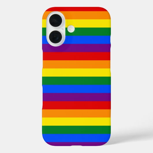 Rainbow Pride Case-Mate iPhone Case (Achterkant)
