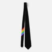 Rainbow Pride Diagonaal Stropdas: gedurfde kleuren Stropdas (Achterkant)