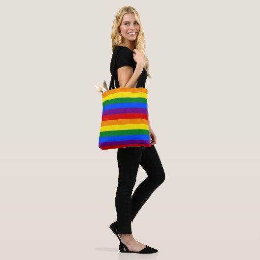 Rainbow Pride Draagtas (Op model)