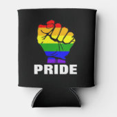 Rainbow Pride Fist Blikjeskoeler (Voorkant)
