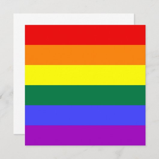 Rainbow Pride Flag (Voorkant / Achterkant)