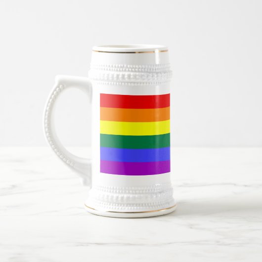 Rainbow Pride Flag Bierpul (Links)