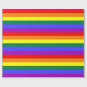 Rainbow Pride Flag Cadeaupapier (Vlak)