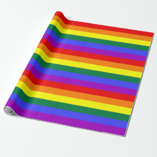Rainbow Pride Flag Cadeaupapier