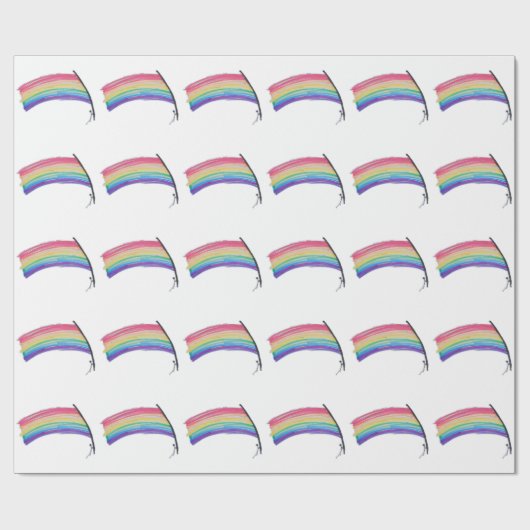 Rainbow Pride Flag Cadeaupapier (Vlak)