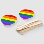 Rainbow Pride Flag Handwaaier (Niet-gemonteerd)