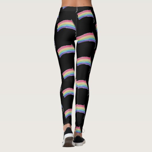 Rainbow Pride Flag Leggings (Achterkant)