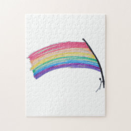 Rainbow Pride Flag Legpuzzel
