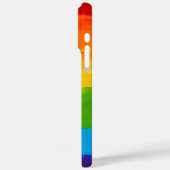 Rainbow Pride Flag LGBT  Bold LGBTQ+ Support Case-Mate iPhone Case (Achterkant / Links)