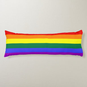 Rainbow Pride Flag Lichaamskussen