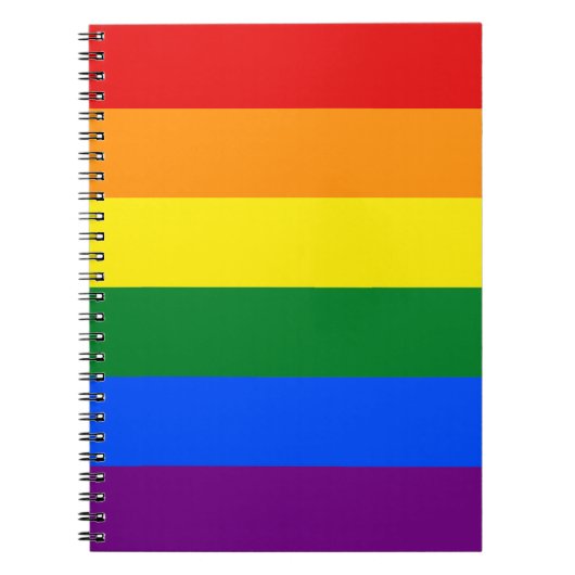 Rainbow Pride Flag Notitieboek (Voorkant)