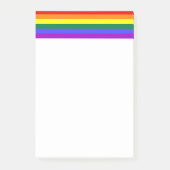 Rainbow Pride Flag Post-it® Notes (Voorkant)