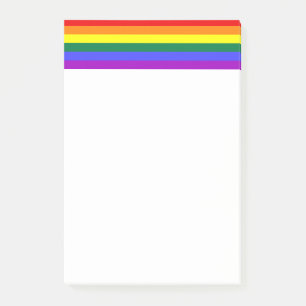 Rainbow Pride Flag Post-it® Notes