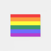 Rainbow Pride Flag Post-it® Notes (Voorkant)