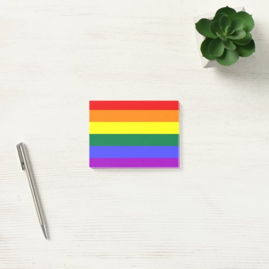 Rainbow Pride Flag Post-it® Notes (Kantoor)