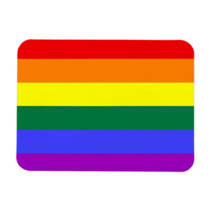 Rainbow Pride Flag Premium Magnet Magneet