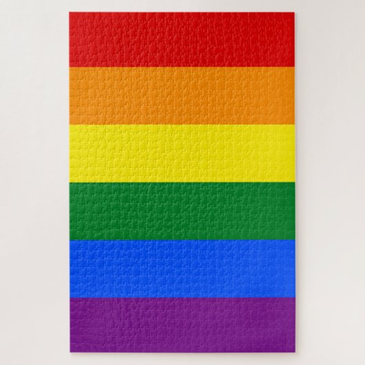 Rainbow Pride Flag Puzzle Legpuzzel (Verticaal)