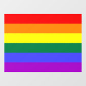 Rainbow Pride Flag Raamsticker (Vel)