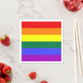 Rainbow Pride Flag Servetten (Insitu)