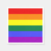 Rainbow Pride Flag Servetten (Voorkant)