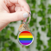 Rainbow Pride Flag Sleutelhanger (Hand)