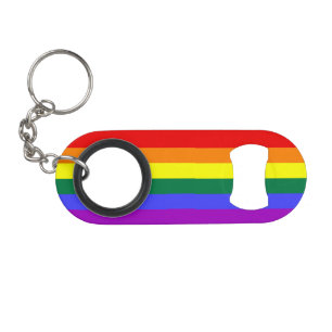 Rainbow Pride Flag Sleutelhanger Flessenopener