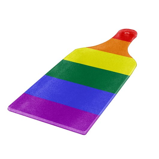 Rainbow Pride Flag Snijplank (Hoek)