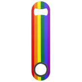Rainbow Pride Flag Speed Flessenopener (Voorkant)