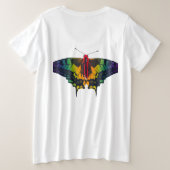 Rainbow Pride Flag Swallowtail Butterfly (Design dos)