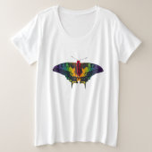 Rainbow Pride Flag Swallowtail Butterfly (Design devant)