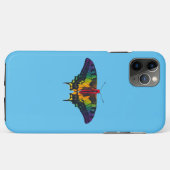 Rainbow Pride Flag Swallowtail Butterfly Case-Mate iPhone Case (Achterkant (horizontaal))