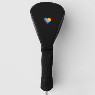 Rainbow Pride Gay Christelijk LGBTQ+ Jesus Loves T Golfheadcover
