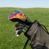 Rainbow Pride Golfheadcover (Insitu)